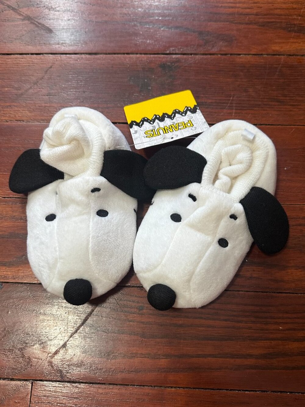 Peanuts Snoopy Toddler Children’s Size 7-8 M Slippers NWT